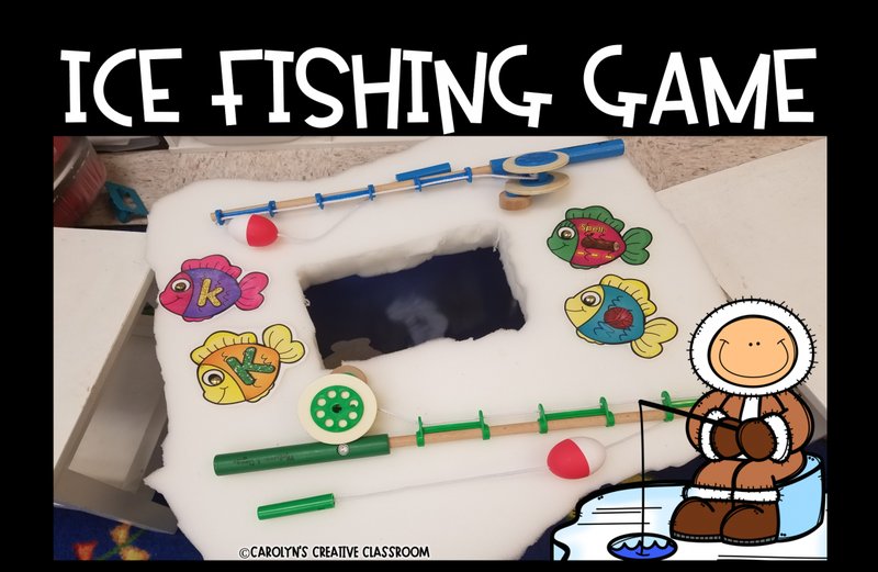 Ice fishing game, ice fishing game online