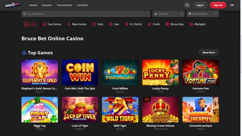 Image: Entdecke den Brucen Bet Casino Bonus in Deutschland ohne Einzahlung