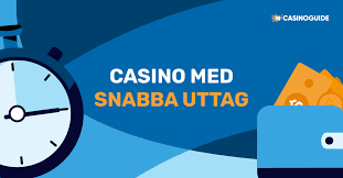 Casinon med snabba uttag En vägledning till spelupplevelse och smidighet
