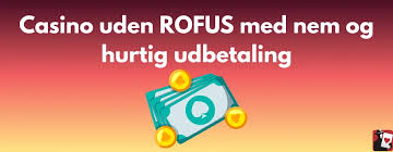 Find de Bedste Mindste Indbetaling Casino Uden ROFUS
