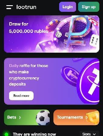 LootRUn Casino — вход в мир развлечений и больших выигрышей